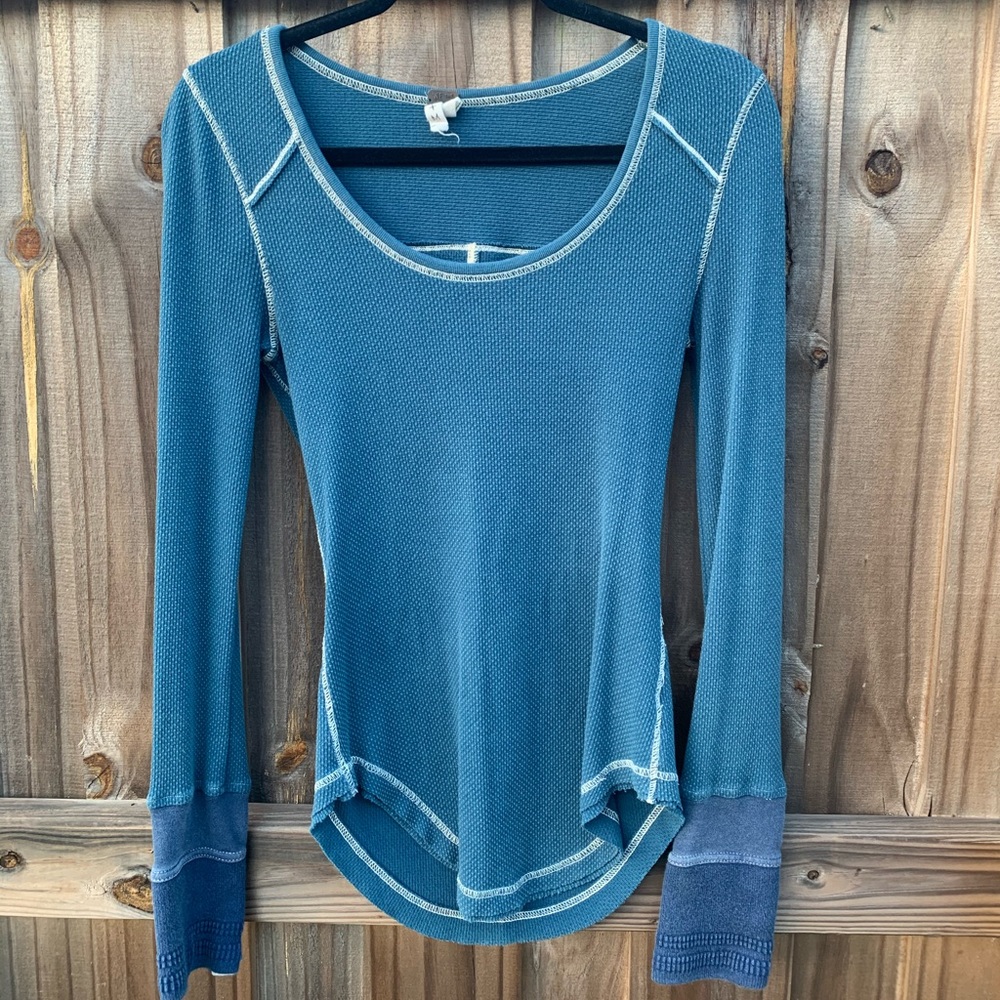 We The Free Henley Thermal
